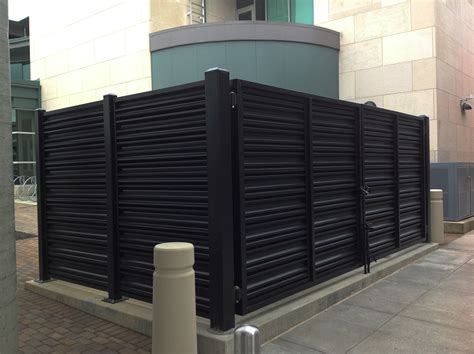 trash enclosure metal panel|commercial trash enclosures.